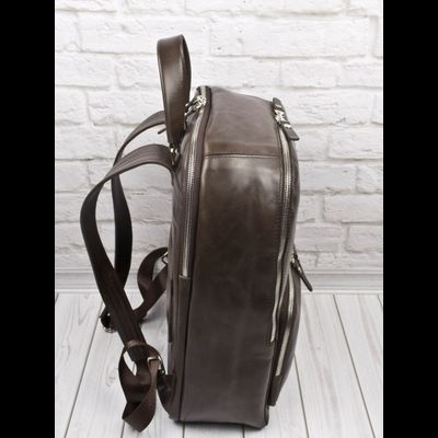 Женский кожаный рюкзак Vicenza Premium brown (арт. 
3105-52)