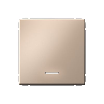 Systeme Electric ArtGallery Песочный Выключатель одноклавишный с подсветкой, сх.1а, 10АХ, механизм