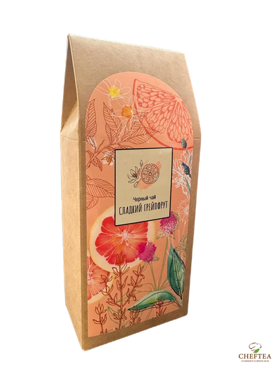 Чай в крафт-коробочке "Сладкий грейпфрут" 50г