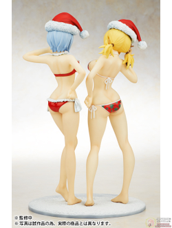 Фигурки 1/7 Люси Хартфилия и Юкино Агрия (Lucy Heartfilia и Yukino Aguria Christmas Limited Set)