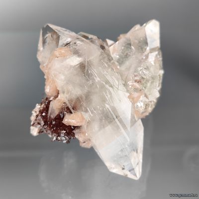 Апофиллит и гейландит. Индия. 70*70*70мм