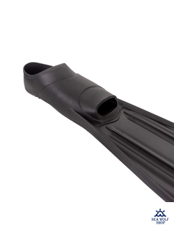 Ласты длинные 47/48 Scorpena A черные мягкие XXL