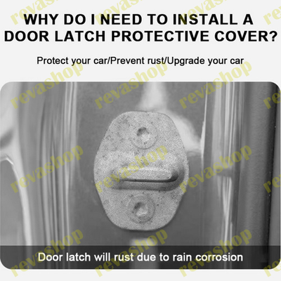 Универсальная накладка на замок, Дверной замок универсальный, Защитная накладка для замка, Металличе