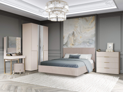 Шкаф трехдверный с зеркалом Флоренция 904.12