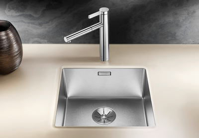 Мойка Blanco CLARON 400-U с отв. арм. InFino, Durinox