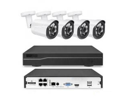 Комплект IP видеонаблюдения XPX 3804 5 МП PoE