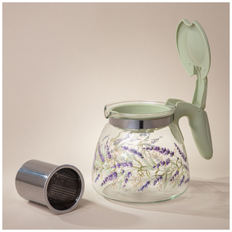 ЗАВАРОЧНЫЙ ЧАЙНИК С ФИЛЬТРОМ "ПРОВАНС" 900 мл