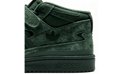 Кроссовки Adidas Forum High Suede Malachite зимние