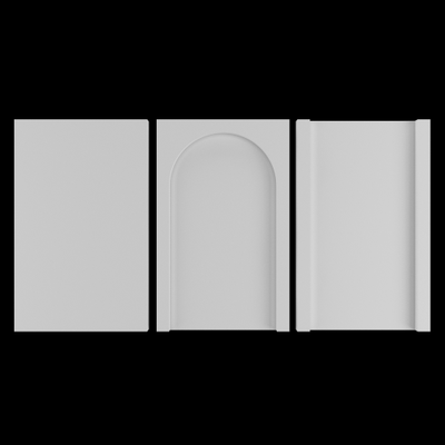 Гипсовая 3D панель "Каскад"