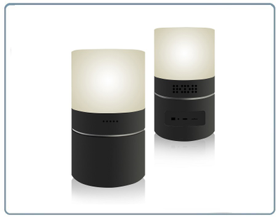 Моторизированная IP видеоняня WiFi (Настольная лампа с диммированием света и выбором цвета подсветки) с DVR, Full HD 2 Mp (HDSmartIPC)