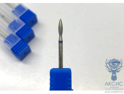 Фреза алмазная "Пламя" 368\257 025B синяя