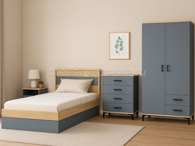 Шкаф 2Д Лофт-ЭВ