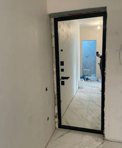 VENMAR (ВЕНМАР). ABSOLUT URBAN R1 100 мм (АБСОЛЮТ УРБАН Р1). ТРЕХКОНТУРНАЯ. ЛОФТ ГРАФИТ/ ПАНОРАМНОЕ ЗЕРКАЛО