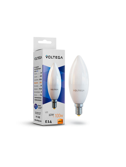 Светодиодная лампа Simple Candle 10W 2800K E14 180°, 7064