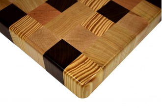 Mixed Species End-Grain Butcher Block