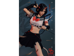 ПРЕДЗАКАЗ - Японская школьница-демон Юми - Коллекционная ФИГУРКА 1/6 scale Onihime Part 2 Yumi Souki (GD97011A) - GDTOYS  ?ЦЕНА: 23200 РУБ.?