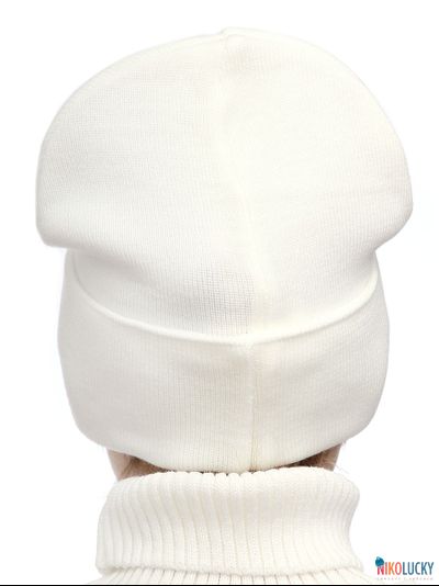 Шапка 22202-01 белый 48-52