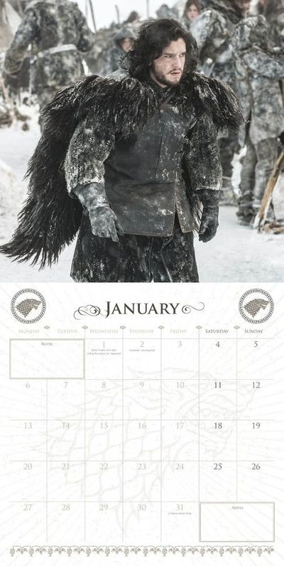 Game Of Thrones Official Календарь 2014