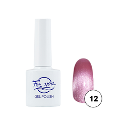Гель-лак FOR YOU Cat's eye CERAMIC № 12