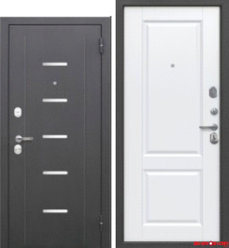 7,5 см Гарда Серебро Велюр белый софт