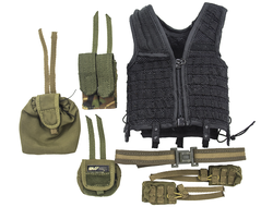 Разгрузочный жилет с подсумками для АК SRVV 1/6 (M-069 B) - SUPERMCTOYS