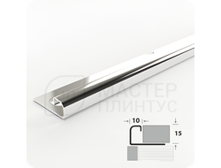 ПРОФИЛЬ ОКАНТОВОЧНЫЙ ПК 03-15НС.2700.001 МАТОВЫЙ