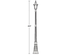 Светильник садово-парковый Munich 2G