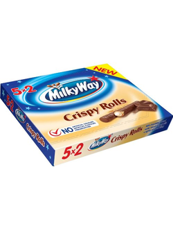 Шоколадные палочки MILKY WAY Crispy Rolls 125гр
