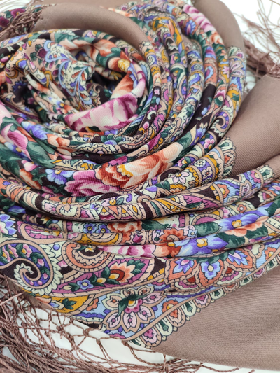 Павловопосадский платок Бенефис 1769-16