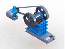 Дробилка щековая  СДС-2,5/4