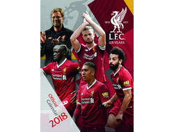Liverpool FC Official Календарь 2018 ИНОСТРАННЫЕ ПЕРЕКИДНЫЕ КАЛЕНДАРИ 2018, INTPRESSSHOP