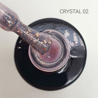 Гель-лак Crystal 02, 8 мл