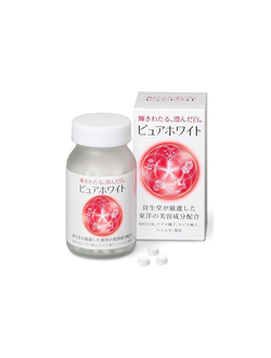 Shiseido Pure White комплекс против пигментации, 240 таблеток на 30 дней.