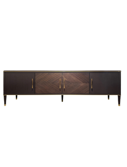 ТУМБА ТВ ВЕНЕЦИЯ БОЛЬШАЯ АРТ Т-106 МОККАЧИНО/ОРЕХ (L190*P45*H59) TIMBER