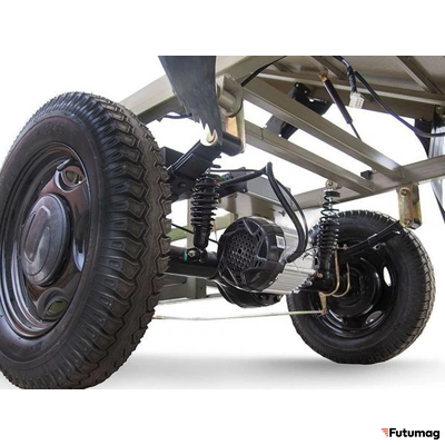 Электротрицикл Rutrike D4 Next 1800 60V1200W зеленый