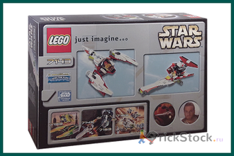 Lego Star Wars 7143 Jedi Starfighter 2002