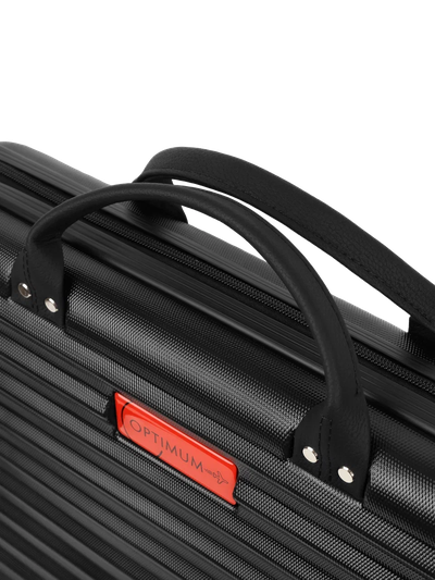 Пластиковый кейс для ноутбука 17 - 18 дюймов Optimum, черный матовый