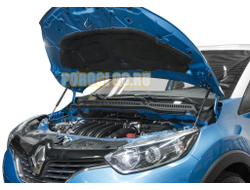 Амортизаторы капота, 2 шт. АвтоУпор для Renault Kaptur I / Kaptur Extreme 2016-