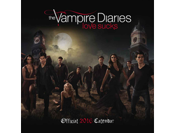 Vampire Diaries Love Sucks Official Календарь 2016 ИНОСТРАННЫЕ ПЕРЕКИДНЫЕ КАЛЕНДАРИ 2016, Vampire Di