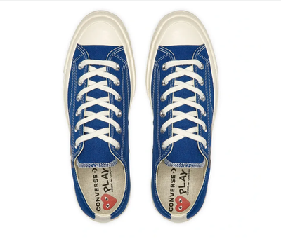 Оригинальные Кеды Converse Comme des Garcons PLAY синие низкие 171848C купить
