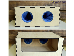 Тактильный короб на 2 рукава