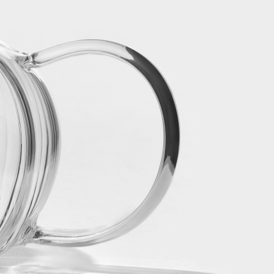 Чайник со стеклянной крышкой и со стеклянной колбой