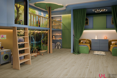 Кварцвиниловая плитка Damy Floor Family LVT Дуб Светлый TCM285-15-LVT