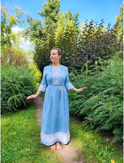 Платье крапивное "Пробуждение"