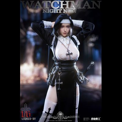 Боевая монахиня Елена - Коллекционная фигурка 1/6 SCALE The First Play of 'Redemption of the Night' Elena (LS2023-XV-A) - Longshan