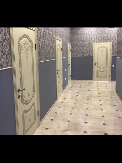 СОЛО NEW В3. СЛОНОВАЯ КОСТЬ/ ПАТИНА БЕЛОЕ ЗОЛОТО. ПОЛОТНО ГЛУХОЕ