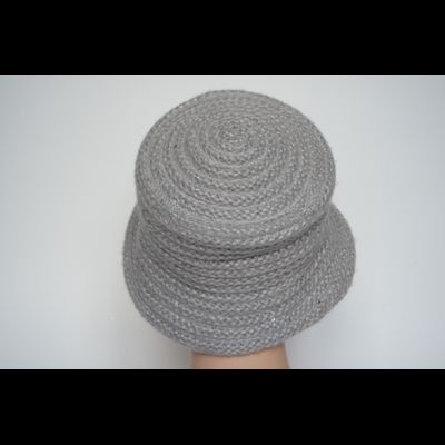 Шляпа зимняя женская Италия Vizio 8046 TF серая