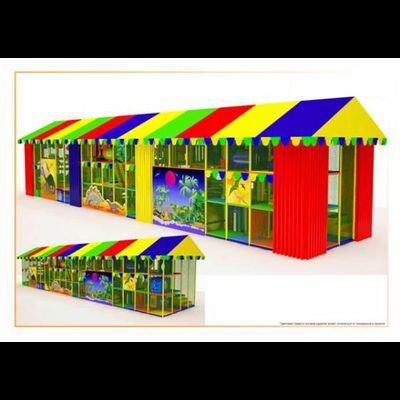 Уличный игровой лабиринт «Юрский период»