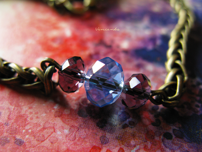 Морской узел. Браслет из цепочки и бусин из морской коллекции "Винсенто"