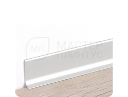 Плинтус алюминиевый ПЛ 40, высота 40мм. длина 3м. цвет серебро матовое